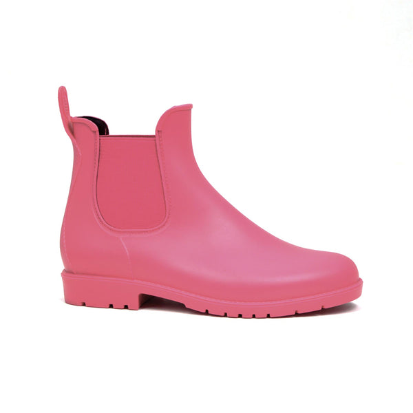 Chelsea Rose Ankle Rain Boots PVC • Wellies Online