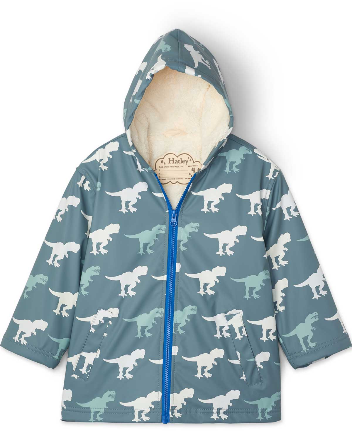 Hatley t store rex raincoat