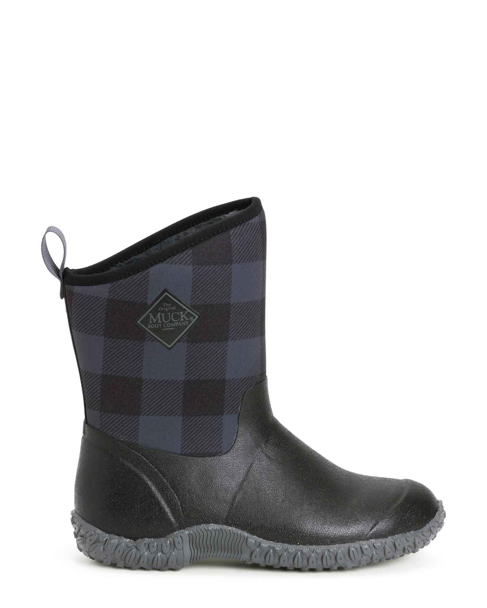 plaid muck boots