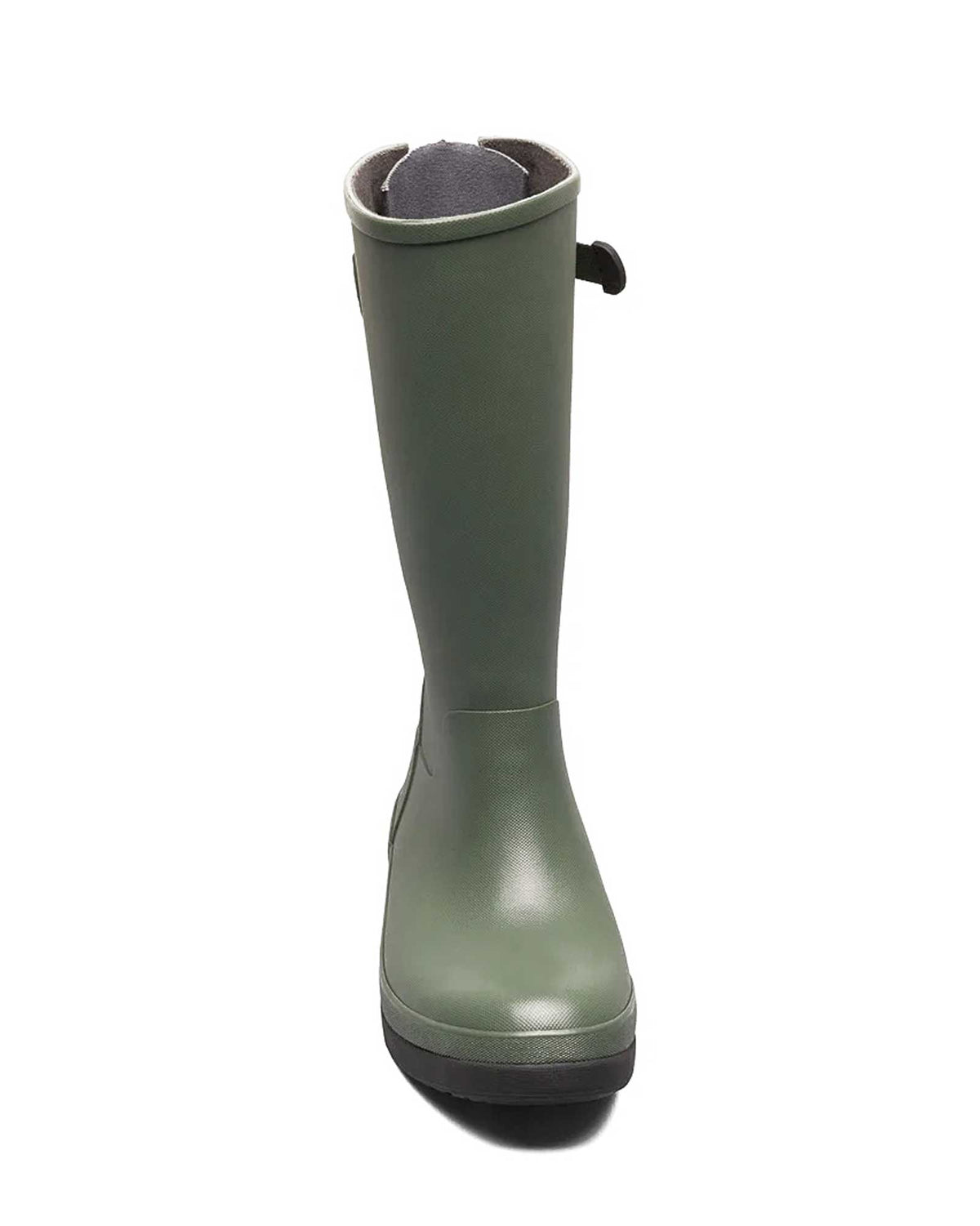 Amanda 2 Adjustable Calf Gumboots Green • Wellies Online
