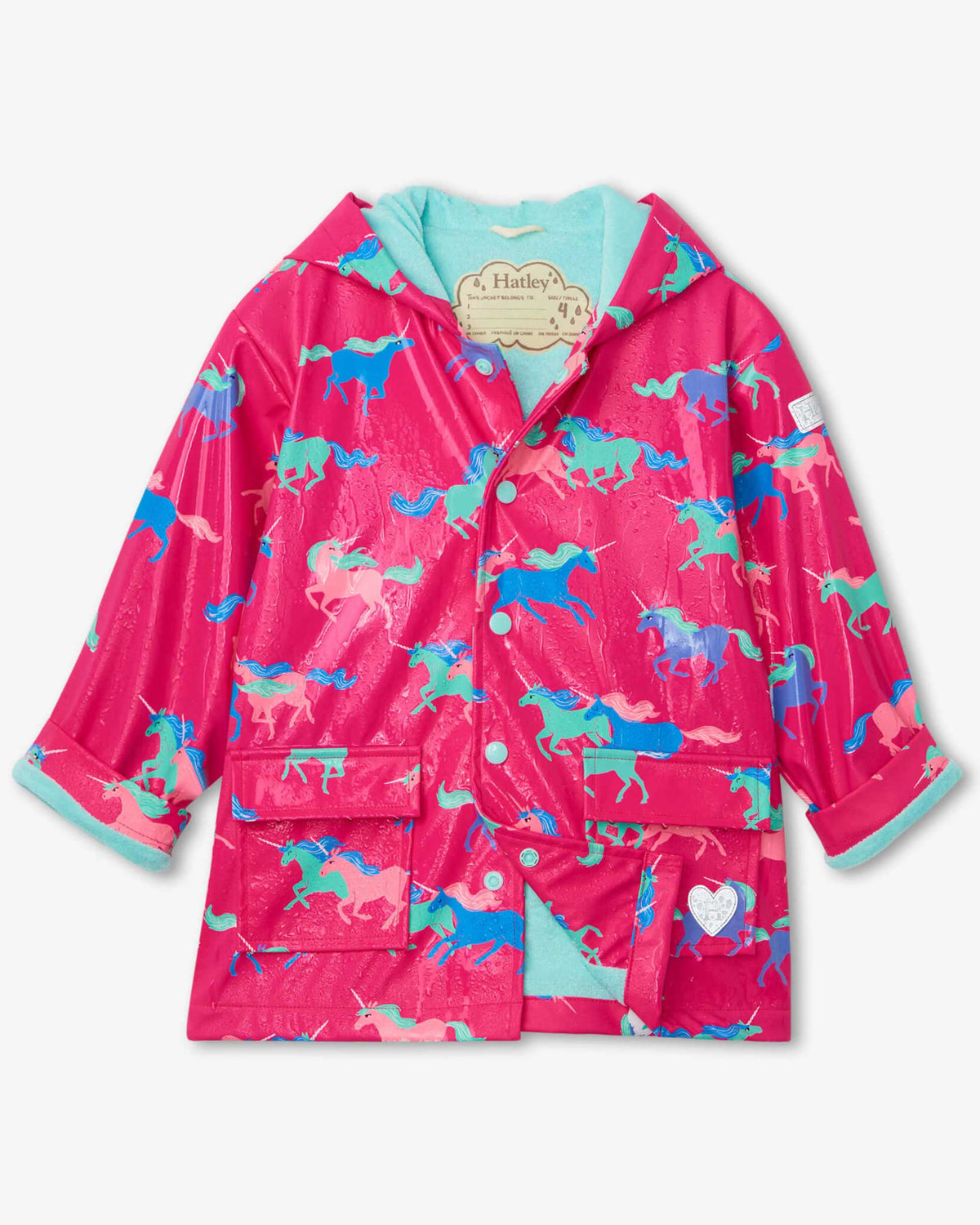 Hatley colour changing hot sale raincoat uk