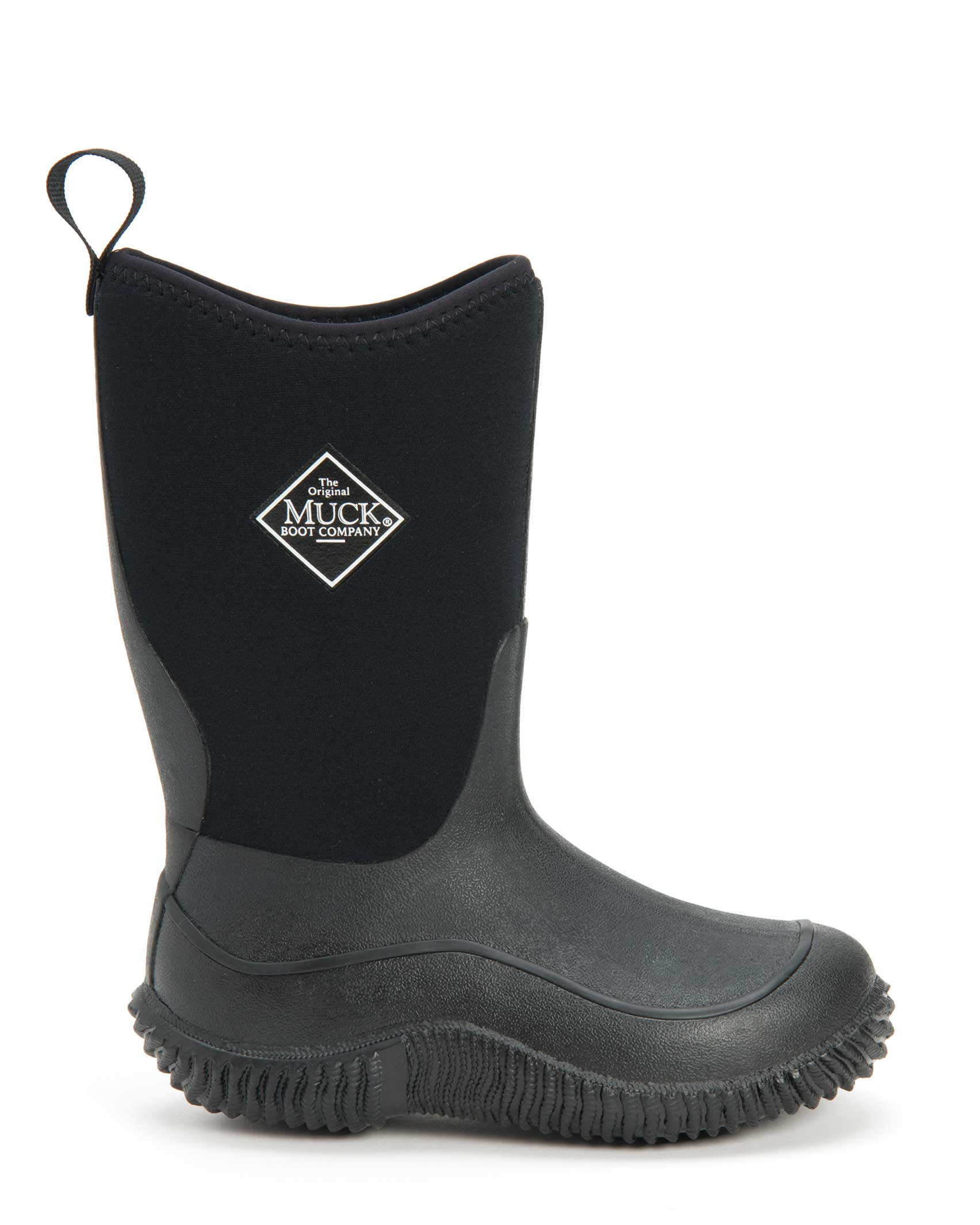 Kids black gumboots best sale